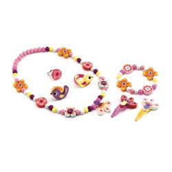 Ékszerkészlet - Erdei virágok - Wood flower jewellery