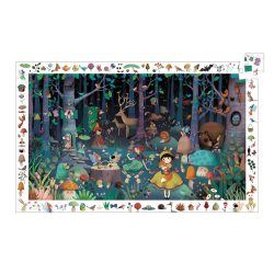  Megfigyeltető puzzle - Elvarázsolt erdő, 100 db-os - Enchanted Forest